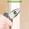 3-Piece Heavy-Duty Pliers Set with Soft Grip, 6-inch Carbon Steel