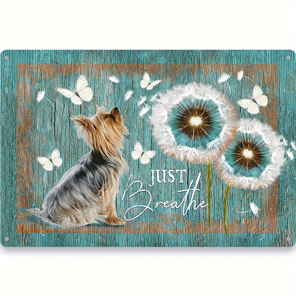 Vintage Garden Metal Tin Sign - Floral & Gardening Tools Design Perfect for Bar Cafes Restaurants, Garages & Home Decor Wall Art