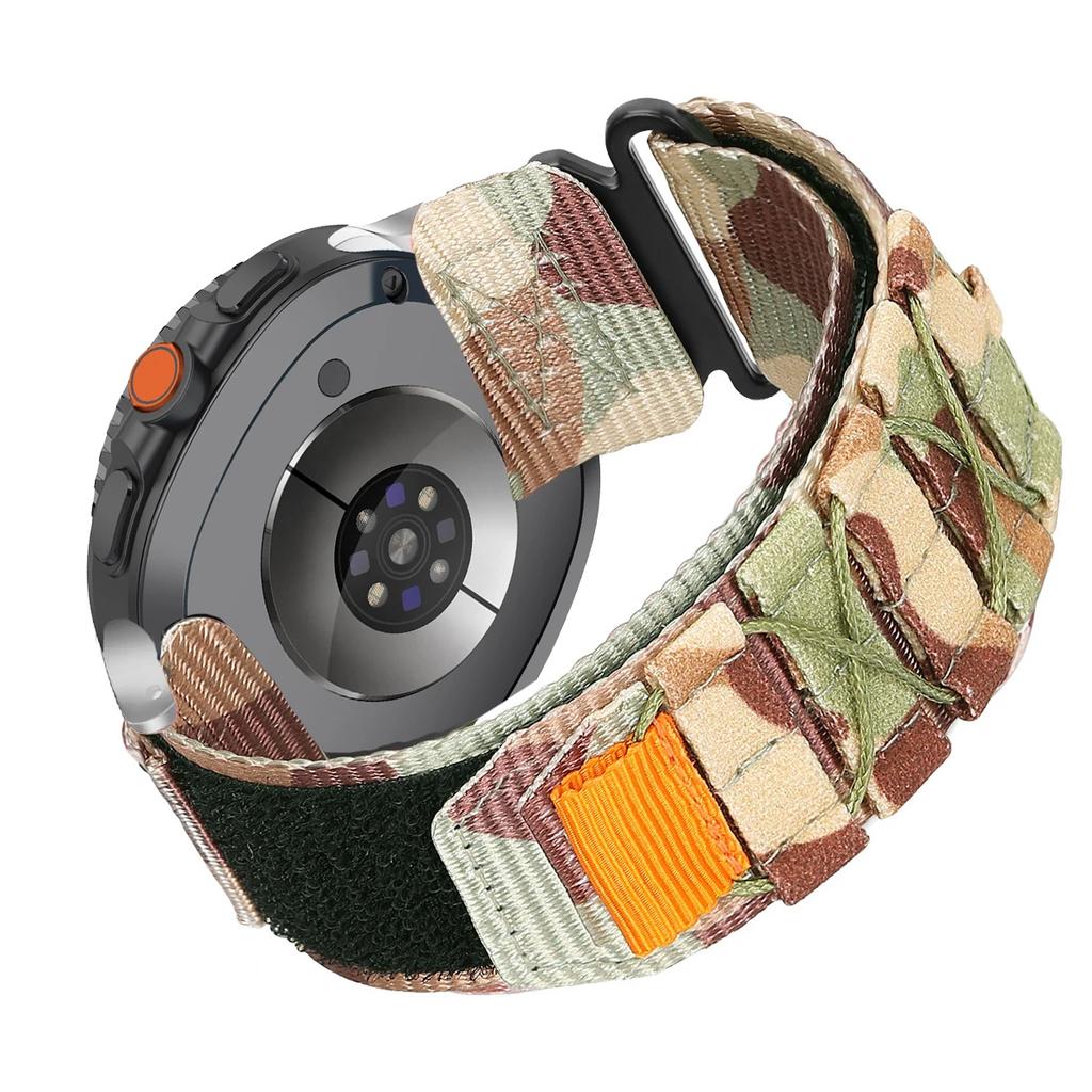 Nylon Travel Loop Band for Samsung Galaxy Watch 8 Ultra 2 Correa Sports Wrist Bracelet for Samsung Galaxy Ultra 47mm Accessories