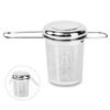 1 buc Infuzor de Ceai din Plasă de Oțel Inoxidabil cu Capac Strecurătoare de Cană Reutilizabilă Filtru de Condimente pentru Frunze Vrac pentru Ceainice Căni Cană pentru Infuzat Ceai Cafea