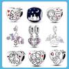 Mother Day Love Charm Family Tree Mom Pendant Charms Beads Fit Original Brand Bracelet For Women Mother Jewelry Gift