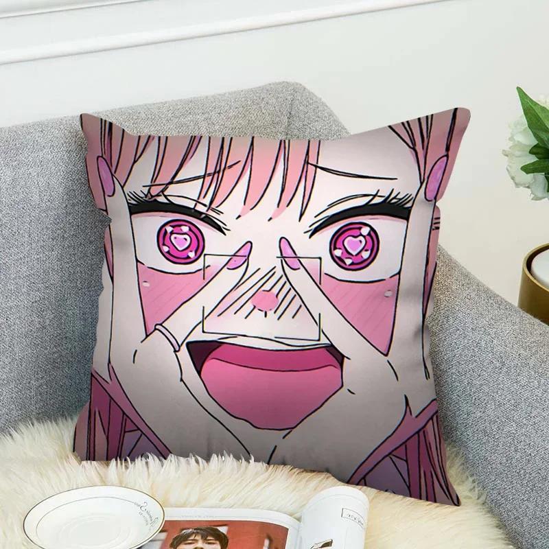 Pillowcases 40*40 Decor Marin Kitagawa Pillow Cases Decorative Cushion Covers for Pillows Pillowcase 45*45 Room Cushions Cover