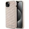 Etui Do iPhone 15 Plus Karl Lagerfeld Quilted K Pattern Różowe