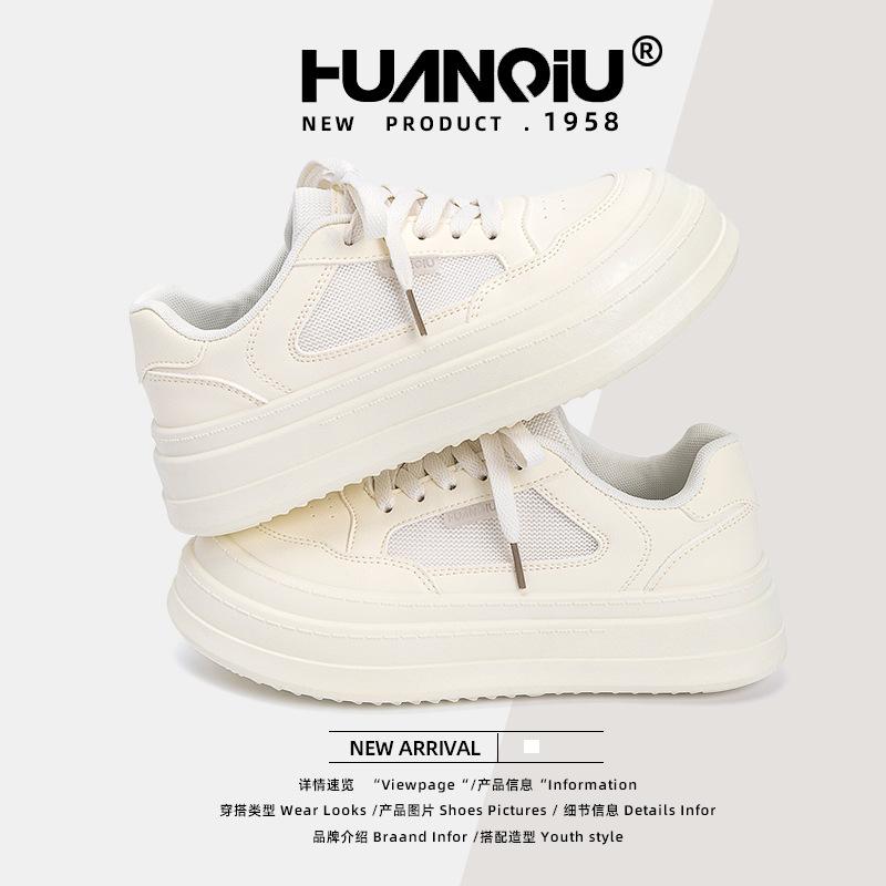 Global little white shoes women's ZHQ5933 new summer versatile niche women's shoes breathable platform student board shoes women