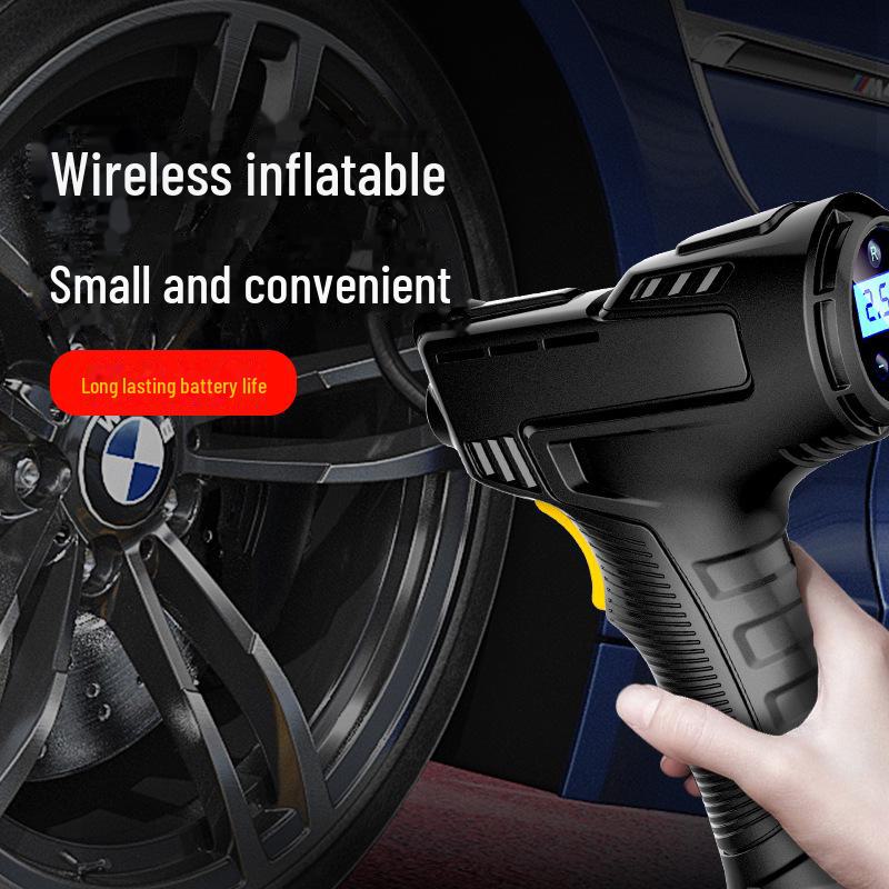 Trådløs digital skjerm bærbar dekkpumpe for bil- og husholdningsbruk