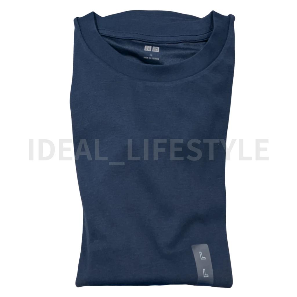 Uniqlo AIRism Cotton Sleeveless T-Shirt S-4XL Crew-Neck Tank Men 482760 NWT