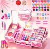 Linbeya Makeup Set for Girls, Toy Makeup Set, Kids' Toy, Cosmetics Set, Makeup, Educational Toy, Elementary School, Makeup, Princess, Storage Box, Pop