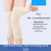 Invisible Yoga Knee Pad Thin Knee Joint Warming Leg Sleeves Gifts Mulberry Warm Silk Knee Pads