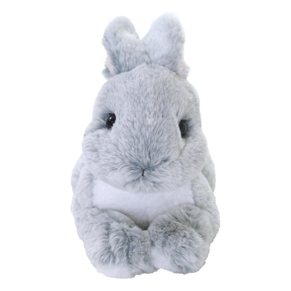 Hiza Usagi Plush Toy Gray Small P-3772