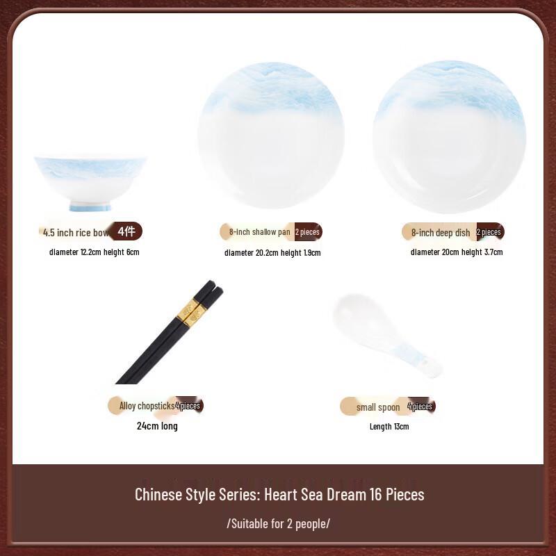 Mode Lanka Nordic Ceramic Dinnerware Set