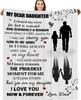 Perfect Gifts to Dad Blankets for Father's day Mother's Day Anniversary Birthday for Mom Son Daughter Grandpa Grandma Aunt Throw
