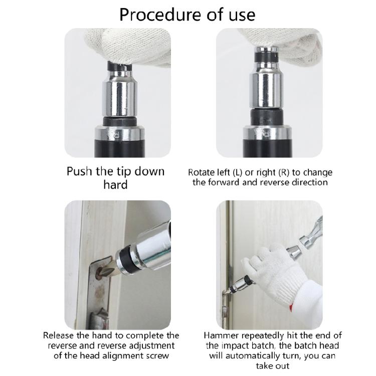 Sturdy Auto-Locking Screwdriver Bit Set For Professionals And DIYers Suitable for Diverse Screws And Repair Tasks