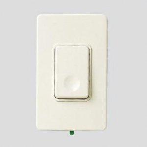 Panasonic Waterproof Recessed Wide Push Button Switch Single-Pole and 3-Way Compatible WS6622