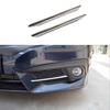Fit For Honda Civic 2016-2018 Exterior Bright Chrome Trim Front Fog Light Strip