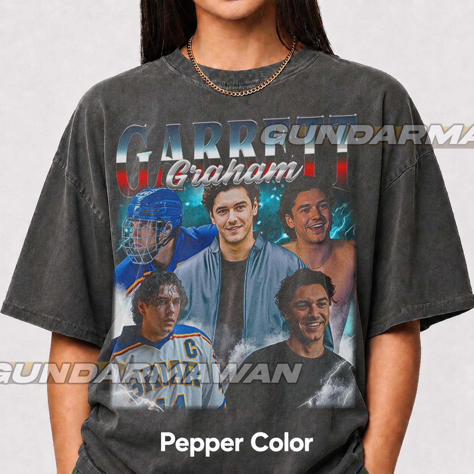 Garret Graham Shirt, Comfort Colors Briar U Hockey Shirt, Off-Campus Garrett Graham 44 University T-Shirt, Romance Novel Gift Shirt ID 3XL