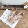 Grape mother summer new retro dad shoes women's trendy cool outer wear high-end sports shoes front lace-up college style