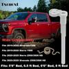 Fuel Door Hinge Pin With Gas Door Spring For Chevrolet Silverado/GMC Sierra -2025 1500/2500/3500 HD, Aluminum Hinge Kit For Permanent Loose Gas Cap