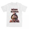 Bobr Kurwa Meme Beaver T Shirts Accessories Men Women's  Crazy Cool Beavers Bober Animal Tees Short Sleeve Clothes