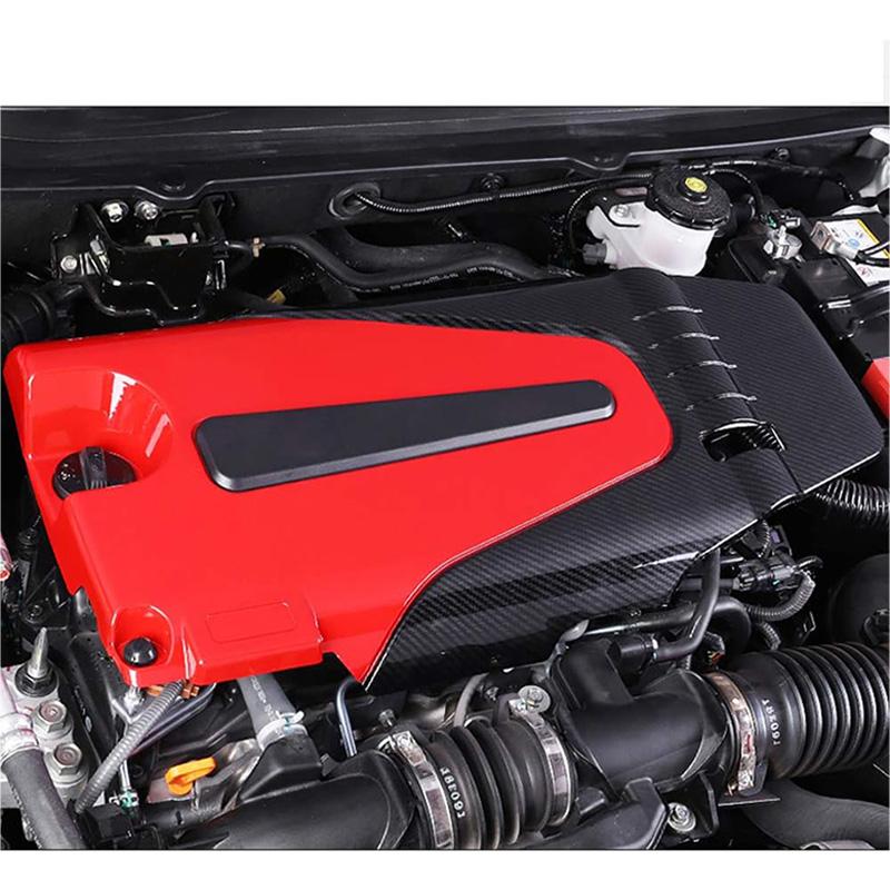 Cubierta delantera del motor del coche Capó Cubierta antipolvo Accesorios Aptos para Honda Civic 2016-2021(Solo para el modelo de 1,5 L)