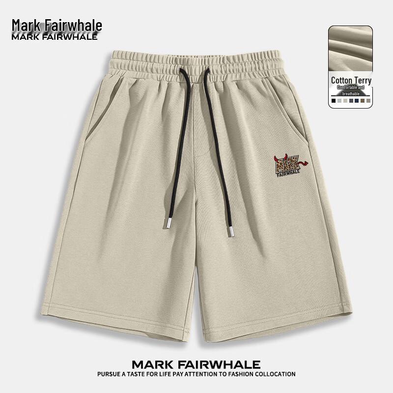 

MARK FAIRWHALE Men s Loose Fit Cotton Casual Shorts 2XL