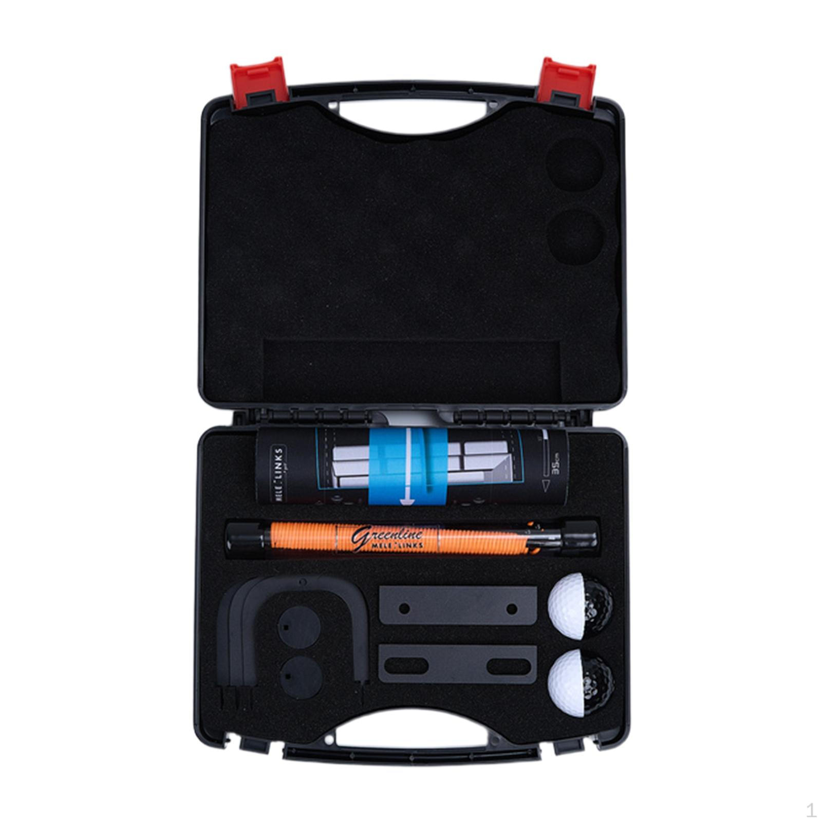 

Golf Putting Aid Tools Improve Skills Device Elastic Rope Putter Target Portable Guide Line