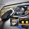 Autoscheinwerfer-Aufbereitungs-Tücher-Set 10 ml mit Handschuhen und Mikrofasertuch-Set