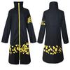 Trafalgar Law Cosplay Costume - One Piece 2 Years Later Cloak Cape for Halloween Party, Anime Role Play Outfit