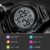 Digital Outdoor Sports Watch with 50m Water Dual LED Analog Display Boys' Watch, Multi-Function Resistance, Alarm, Date/Day Display, Time, Display,
