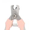 Pet Nail Clippers for Dogs & Cats-Portable Safe Professional Grooming Kit with Nail Trimmer and Safety Guard