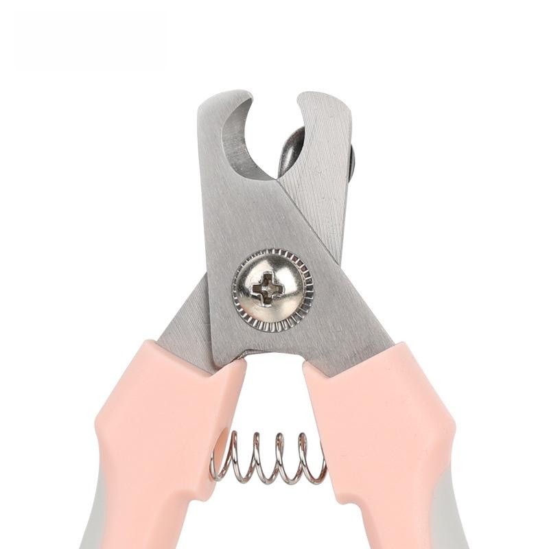 Pet Nail Clippers for Dogs & Cats-Portable Safe Professional Grooming Kit with Nail Trimmer and Safety Guard