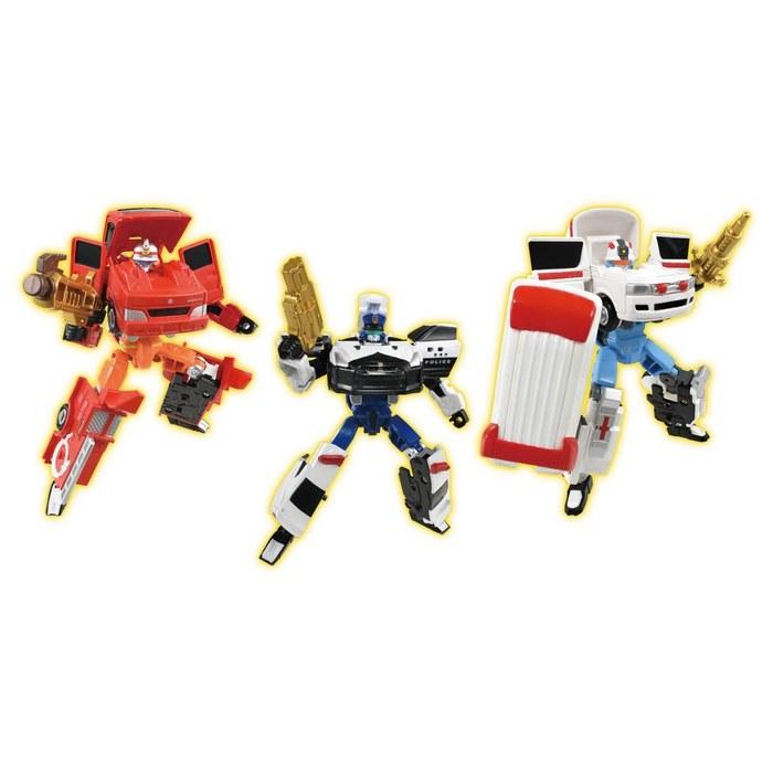 Takara Tomy Tomica Jobraver Police Fire Ambulance DX Set