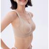 Seamless Women's Gathered Bra for Small Busts: Reduces Underarm Fat, Lifts, Shockproof, Anti-Sagging, Soft Support, Beautiful Back Design.