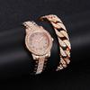 Ladies Watch Diamond Jewelry Watch, Women's Watch Quartz Watch Digital Watch Necklace Watch Set