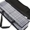 60*15*22CM Black CD Storage Bag PVC Waterproof Moistureproof Storage Bag Baseball Cap Book Storage Organizer Bag