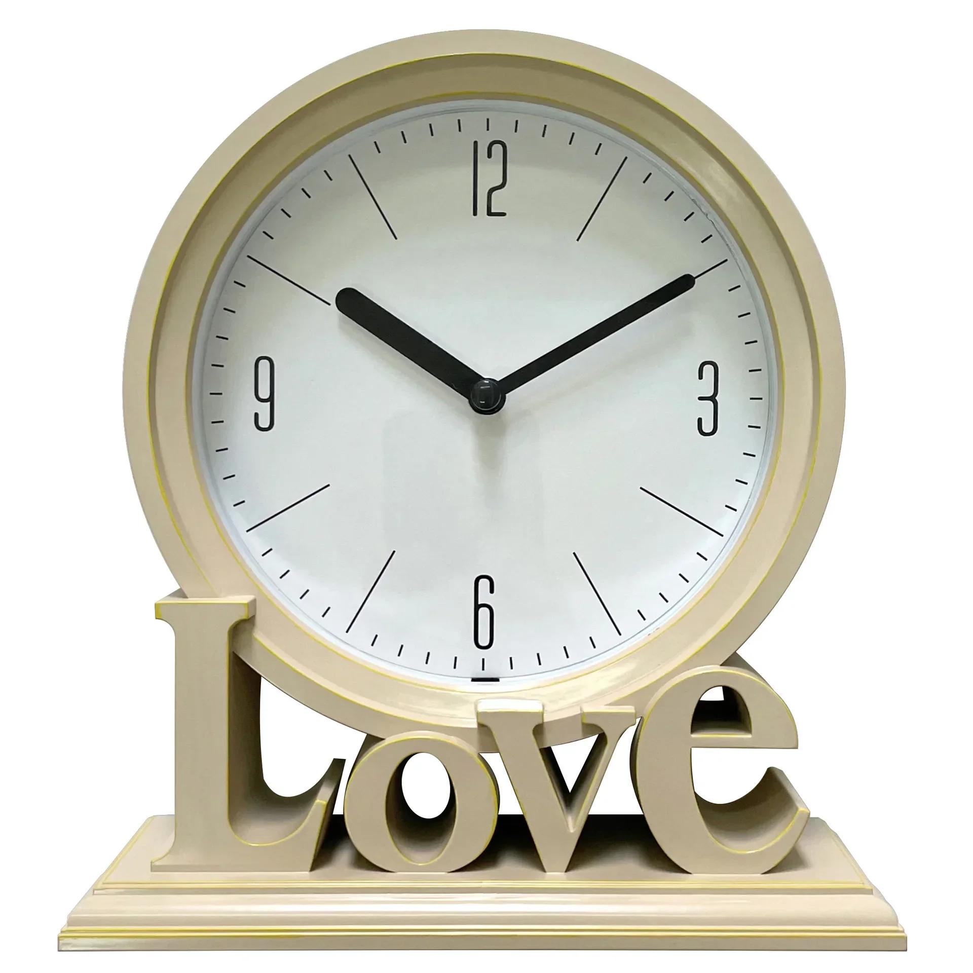 

Ретро настольные часы с дисплеем настольные маленькие будильники тихие настольные часы украшение для спальни гостиной дома сидячие часы прикроватные 8 inch