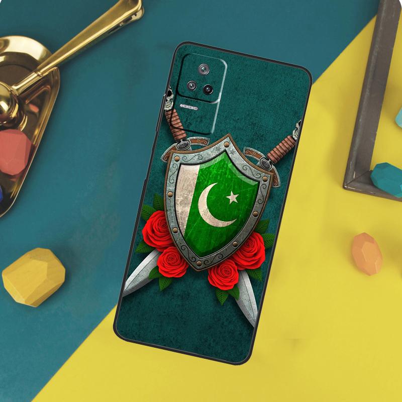 Pakistan Flag Case For Xiaomi 13T 11T 12T 14T Pro 13 14 15 Ultra POCO X7 Pro X3 X5 X6 F5 F6 M6 Pro Funda