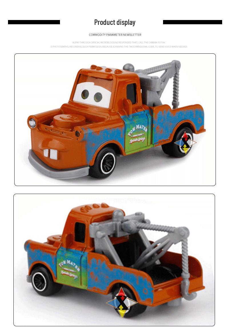 Lightning McQueen Black Storm Pull-Back Alloy Racing Car Toy for Boys