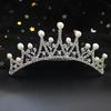 Children's Princess Hair Comb Crown Tiara Girl Baby High End Rhinestone Hairpin Comb Little Girl Birthday Crown