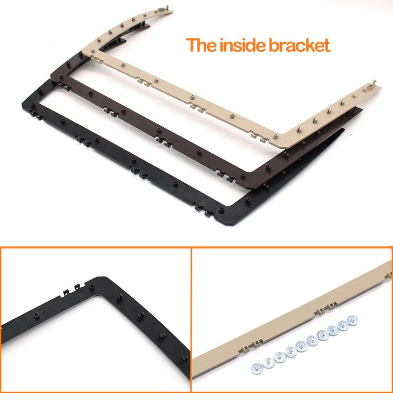 Car Front Left Right Seat Storage Pocket Pack Back Bracket Repair Kit For BENZ S Class W222 S320 S350 S450 S500 2014-2020