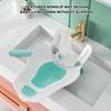 Verstellbarer ergonomischer Baby-Badewannenkissen mit einfachem Ablassdesign