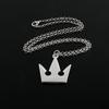 Crown Necklace Pendant Statement Fashion Necklace Kings Crown Pendant Necklace for Men Women