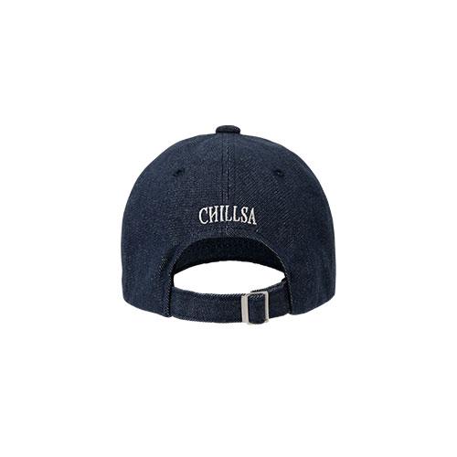 Chilsa Initial Ball Cap_Denim