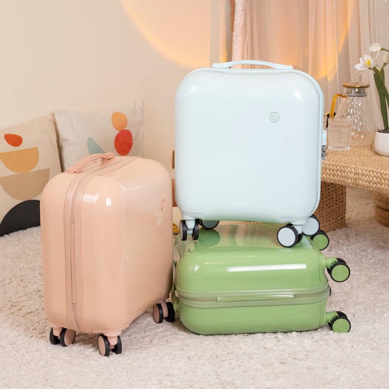 

Oumanfei Lightweight Carry-on Suitcase with Password Lock 18-inch