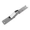 Hinges Folding Hinges Cold Rolled Steel Door Furniture Hinges Brackets Screws Self-Locking Silver Spring Folding Hinge
