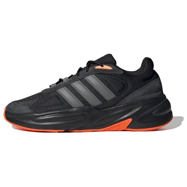 adidas Ozelle Cloudfoam Lifestyle Running Shoes Black Orange Men s GX6768 EU 44