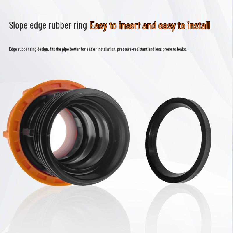 PE Pipe Fittings Quick Connect Male/Female Thread Elbow & Straight Connector Tee for Emergency Repair