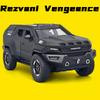 AAYE1 1:24 Rezvani Vengeance LADA NIVA Model Car Toy Wheel Steering Metal Models Shock Absorption Off-road Vehicles Gifts for Boys