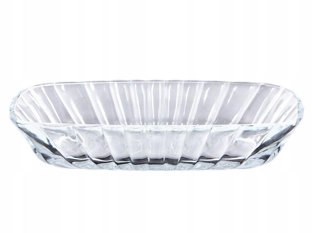 Glass Platter 18X11 Mezze 1 Pc