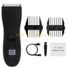 L8RE Electric Groin & Body Hair Trimmer for Men Waterproof Pubic Hair Trimmer for Men Rechargeable Groomer Trimmer Shaver
