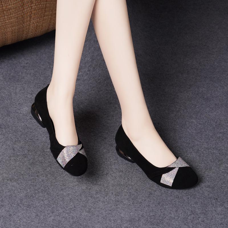 

2025 новые летние туфли-лодочки на плоской подошве женские из мягкой кожи на мягкой подошве женские туфли из натуральной кожи туфли Doudou весна и лето мот 40